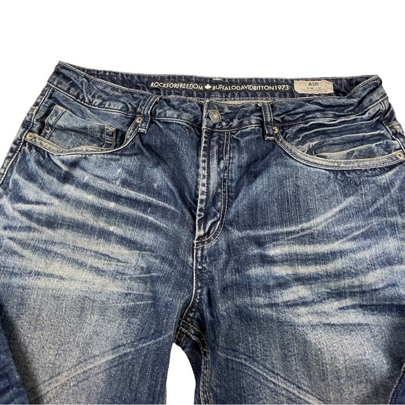 Buffalo Jeans Mens Blue Size 38 - Picture 5 of 14